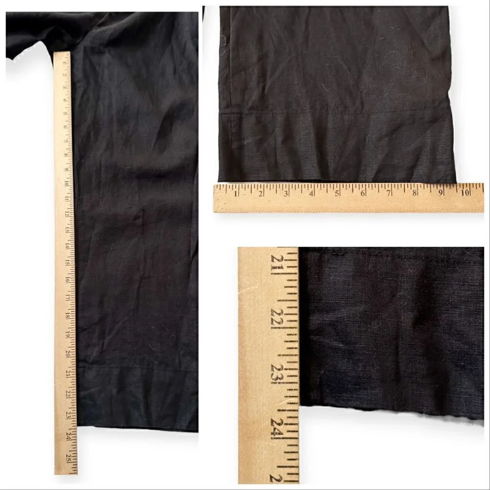 Everlane The Linen Jumpsuit in Black, Size 8 , NWT